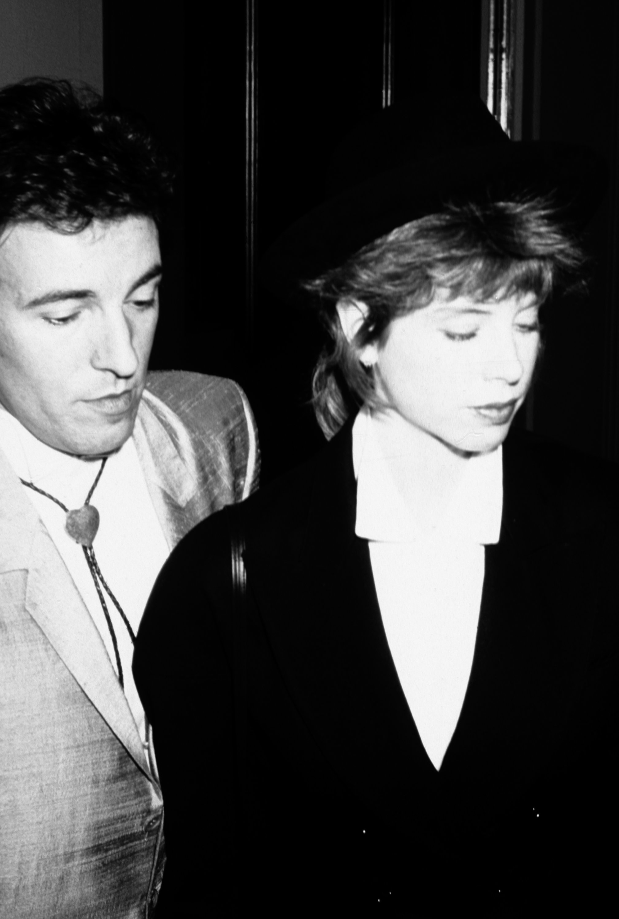 Bruce Springsteen and actress Julianne Phillips attending Second Annual Rock N Roll Hall of Fame Awards at the Waldorf Astoria Hotel on January 21, 1987 in New York City. | Source: Getty Images