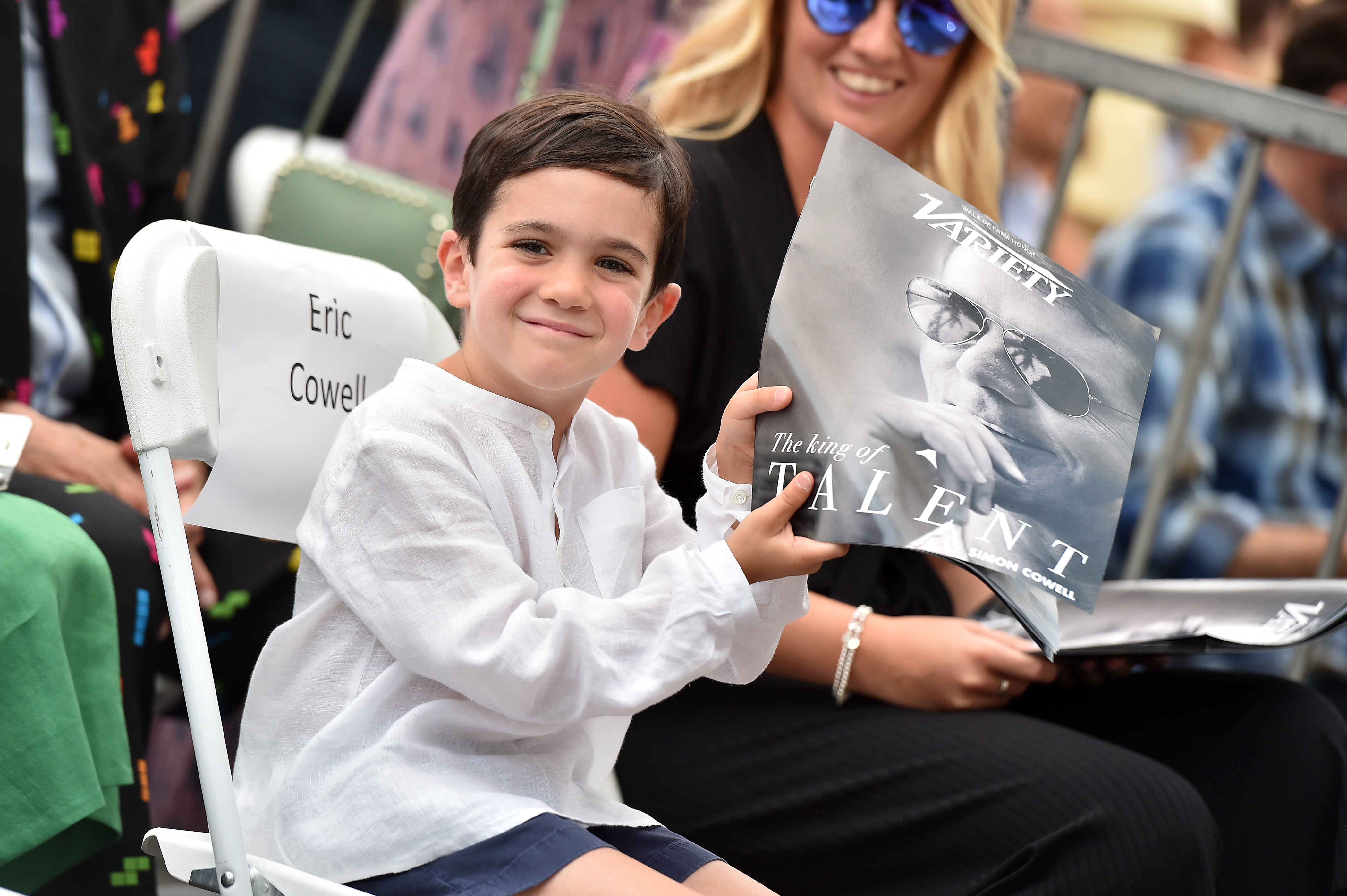 Eric Cowell during his father's Star on the Hollywood Walk of Fame ceremony on August 22, 2018, in California. | Source: Getty Images