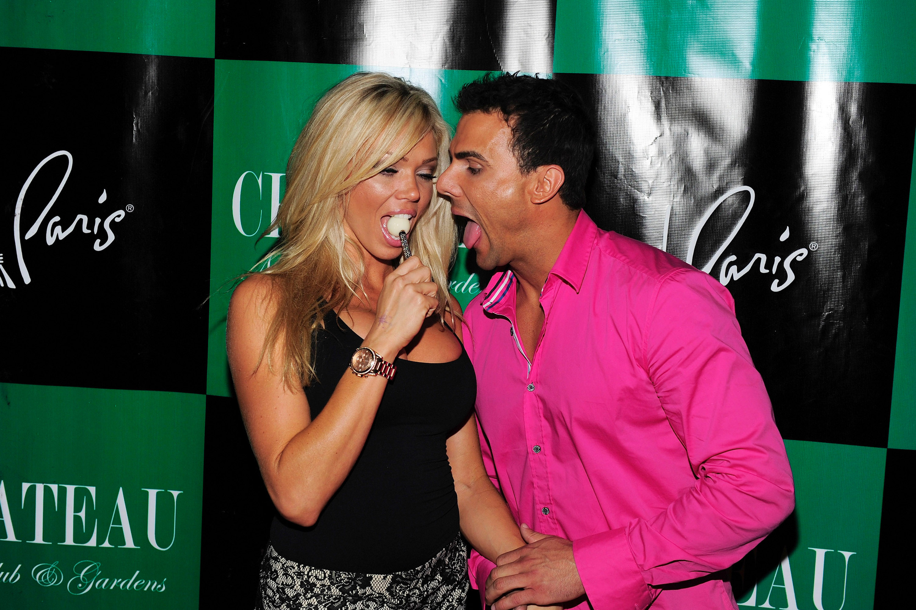 Loni Willison and Jeremy Jackson at the New Kids on the Block concert after party in 2011 | Source: Getty Images