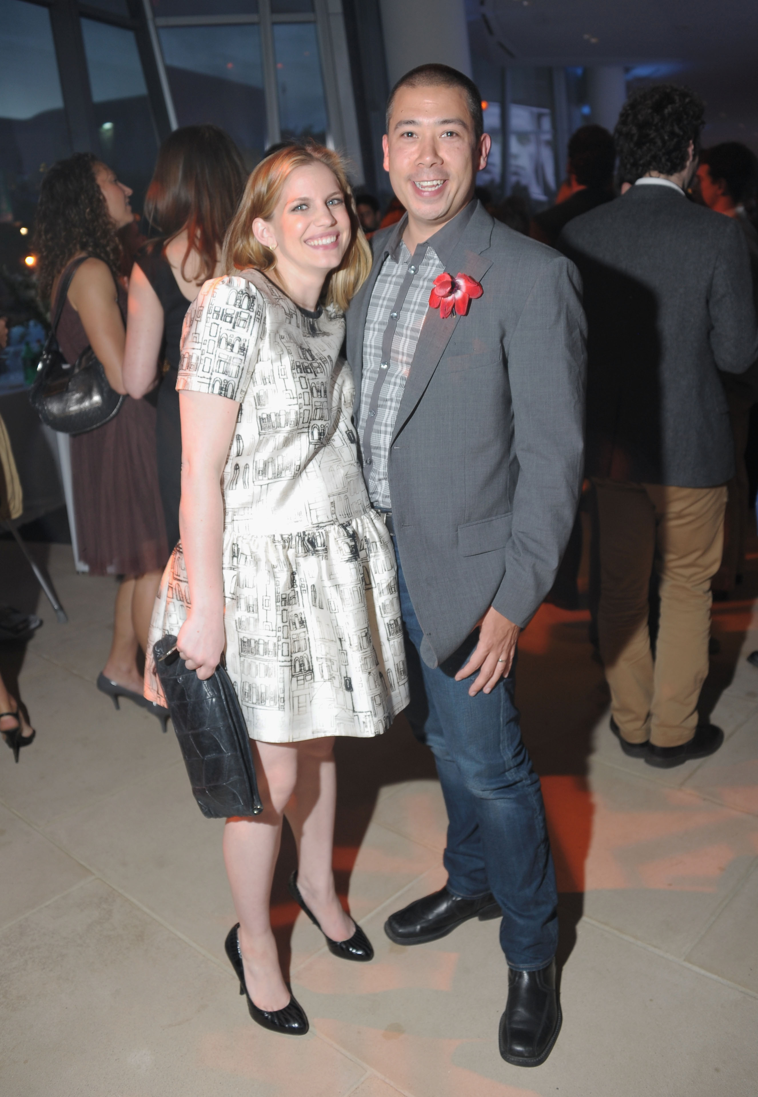 Anna Chlumsky and her husband Shaun So at the Headstrong Project's Words of War event on May 8, 2013, in New York City | Source: Getty Images