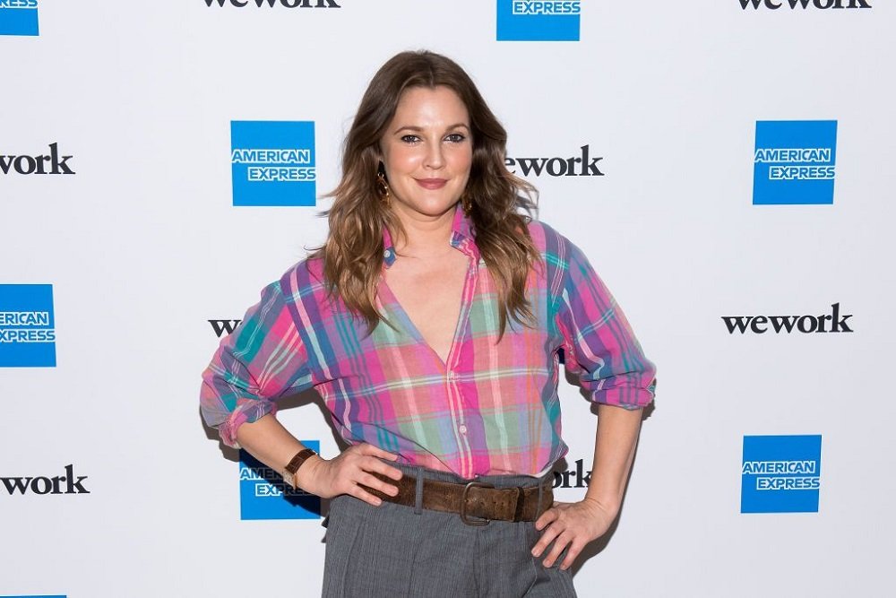 Drew Barrymore attending American Express and WeWork "For The Love Of Collaboration" in New York City in May 2019. | Image: Getty Images.
