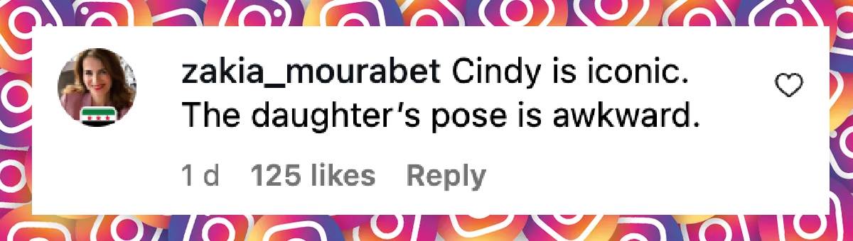 A netizen's comment on the famous mother-daughter duo, dated November 2, 2025 | Source: Instagram/people
