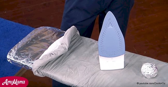 Here’s how aluminum foil may speed up your ironing so you don’t have to flip your clothes over