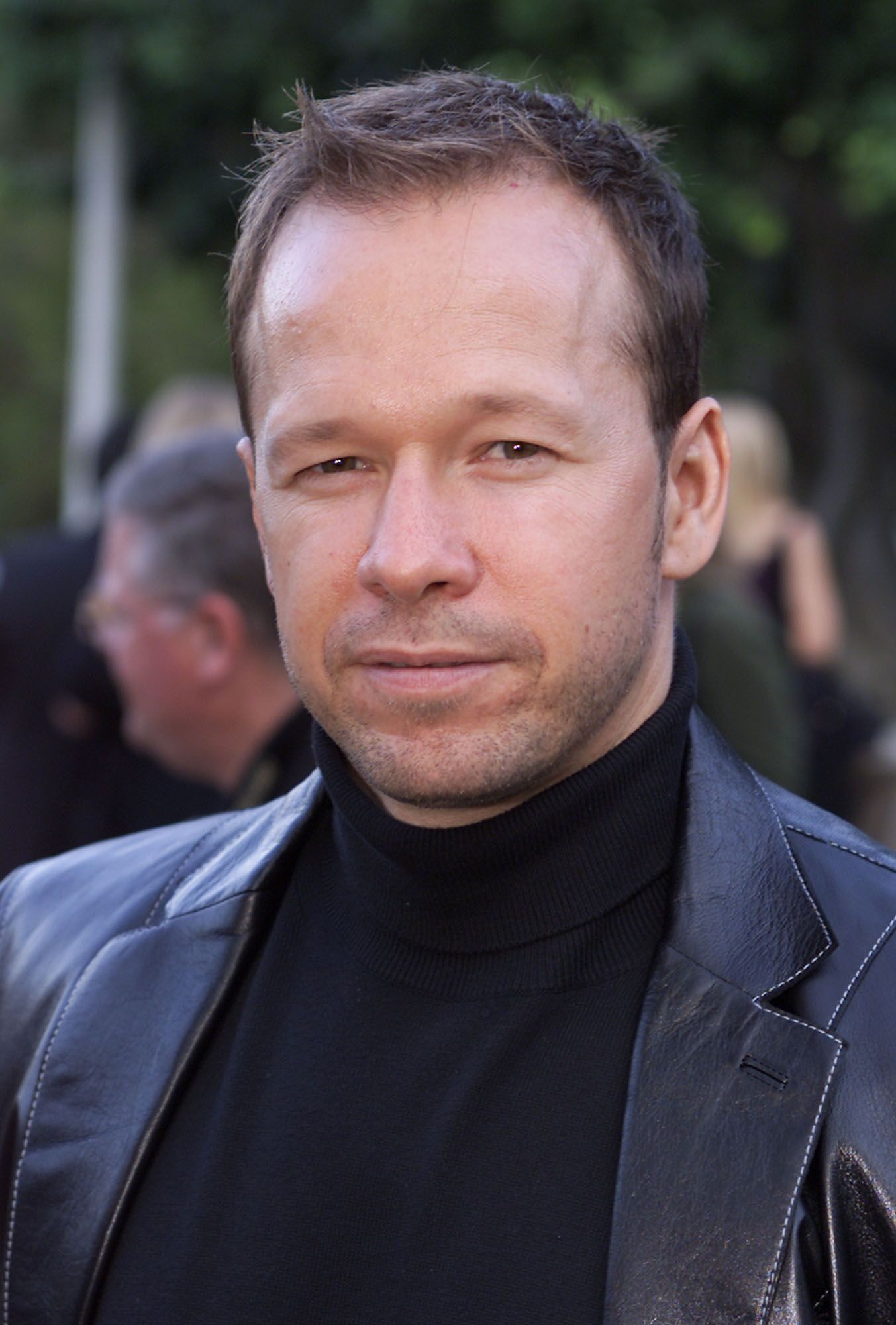 Donnie Wahlberg at the premiere of HBO's "Band of Brothers" at the Hollywood Bowl, Los Angeles | Getty Images