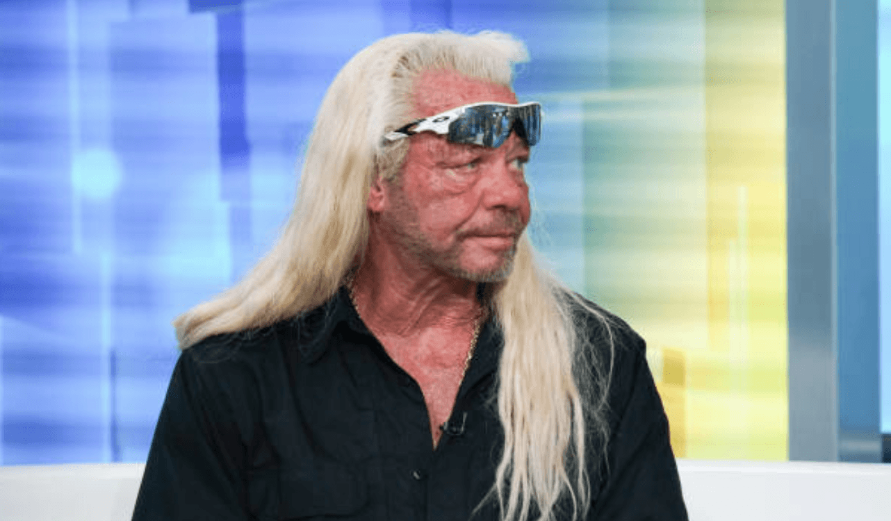 Duane "Dog" Chapman sits down for an emotional interview with  "FOX & Friends," on August 28, 2019, in New York City | Source: Bennett Raglin/Getty Images