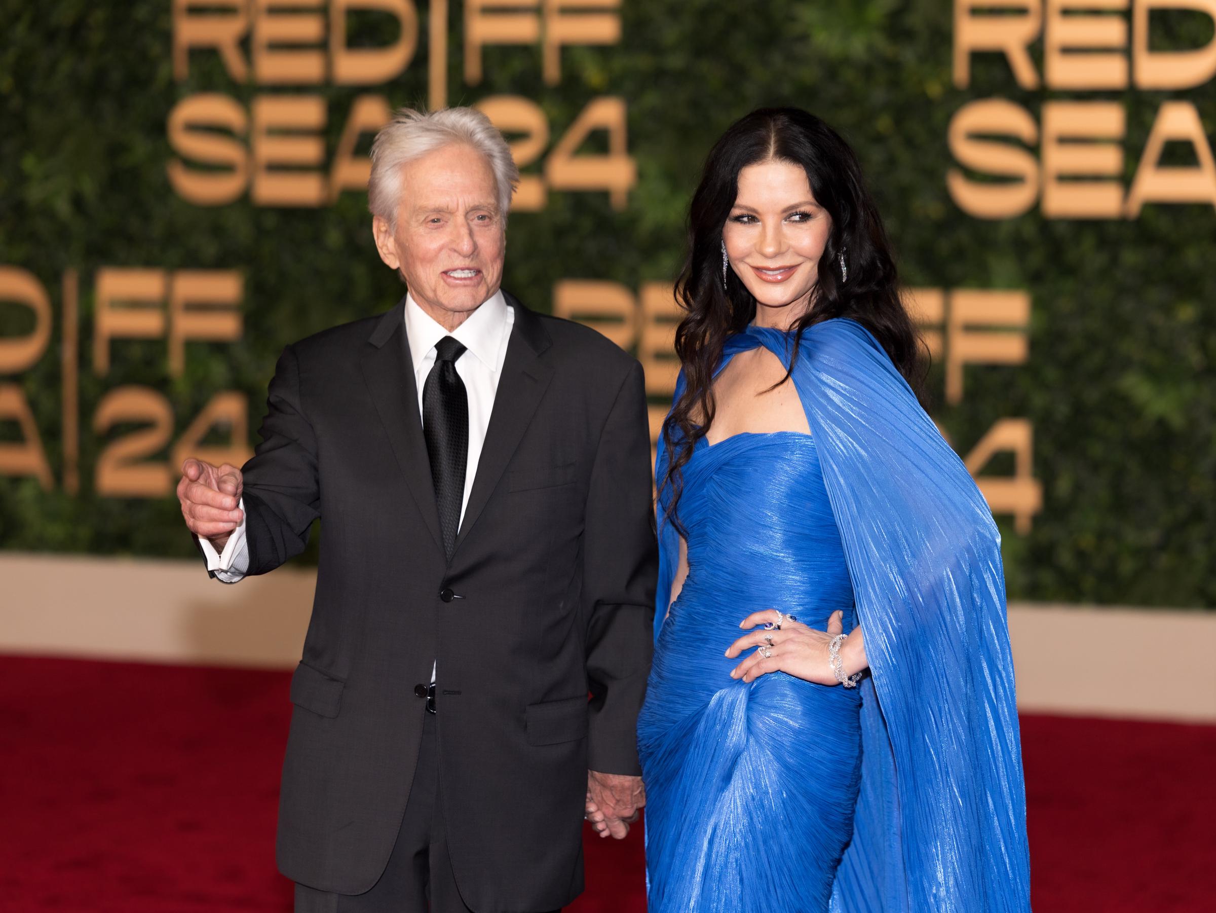 Michael Douglas and Catherine Zeta-Jones. | Source: Getty Images