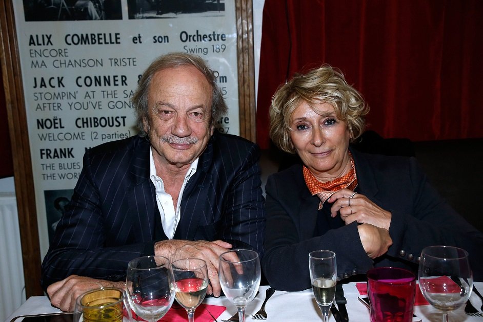 Le comédien Patrick Chesnais et son épouse | Photo : Getty Images