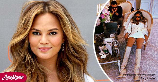 Bring The Funny Star Chrissy Teigen Shares Funny Pic With John Legend