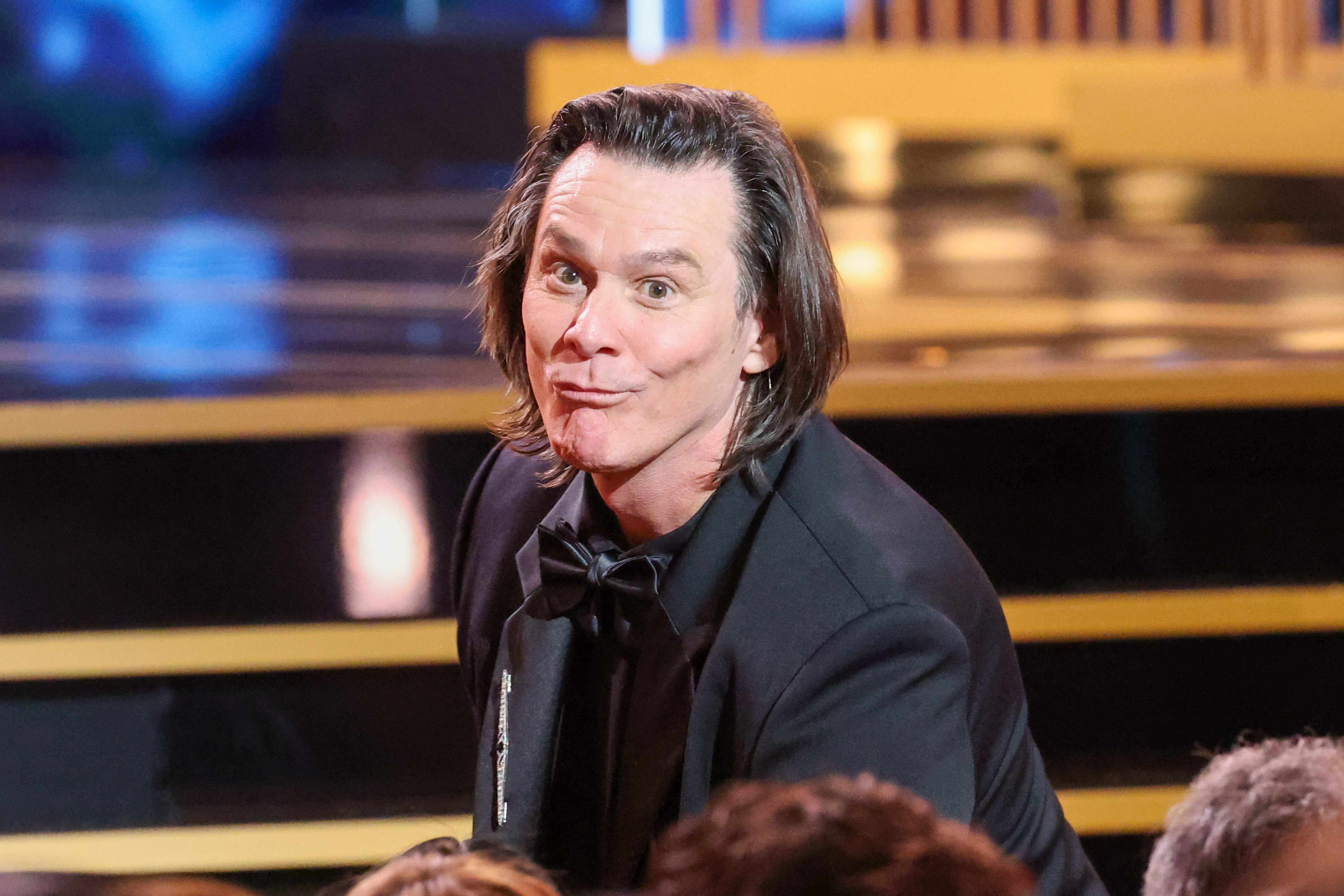 Jim Carrey during the 51st César Film Awards at L'Olympia on February 26, 2026 in Paris, France | Source: Getty Images