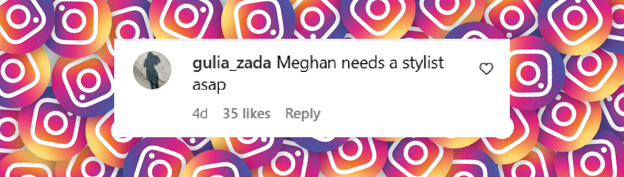 A comment under a post shared on April 24, 2025. | Source: Instagram/justjared