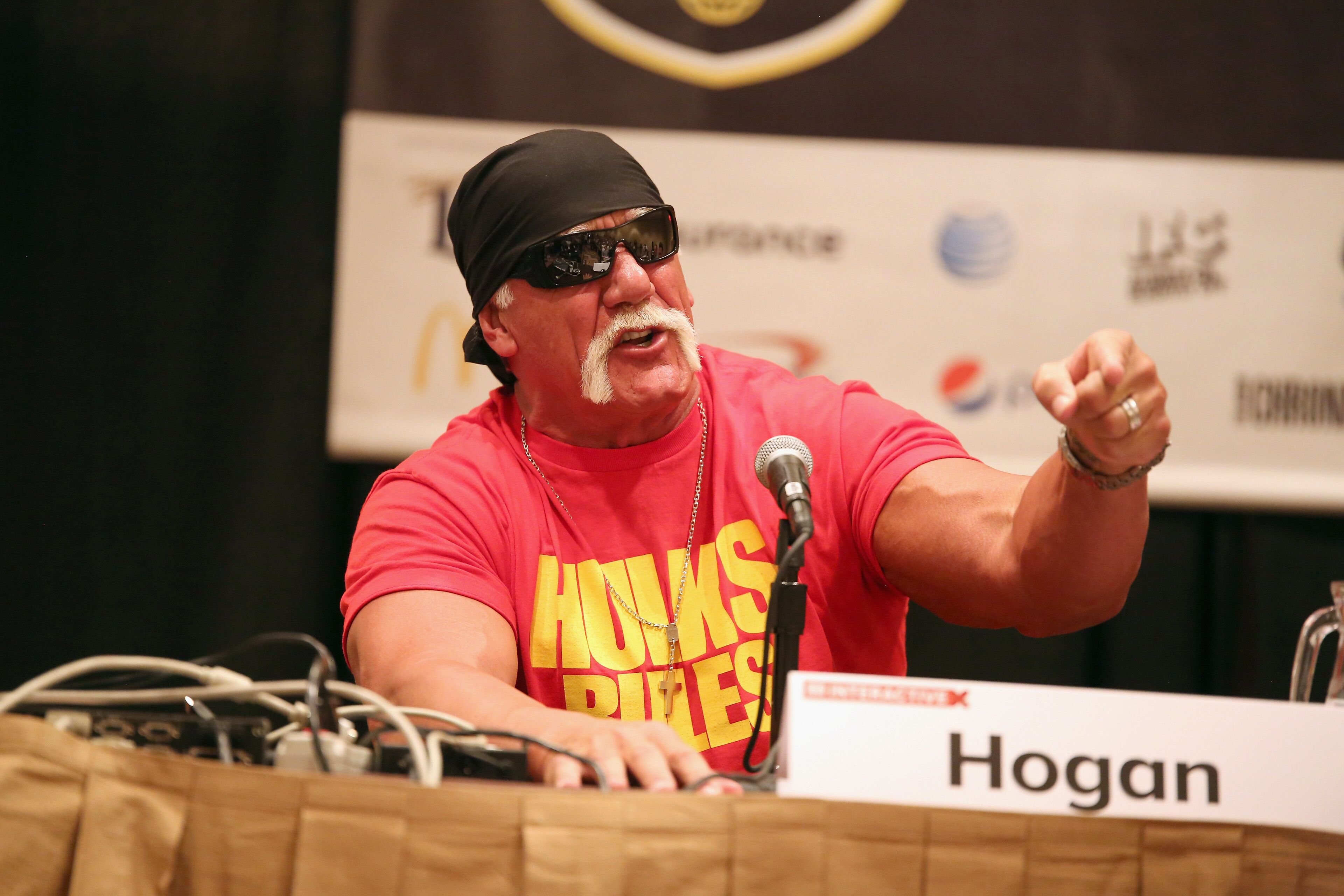 Hulk Hogan at 'Hit A Home Run With Content Creation And Streaming'  on March 15, 2015, in Austin, Texas | Photo: Heather Kennedy/Getty Images