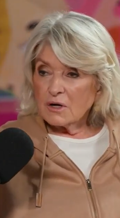 Martha Stewart speaks during her appearance on the "50+ & Unfiltered" podcast with Shawn Killinger | Source: Instagram/shawnkillingerqvc