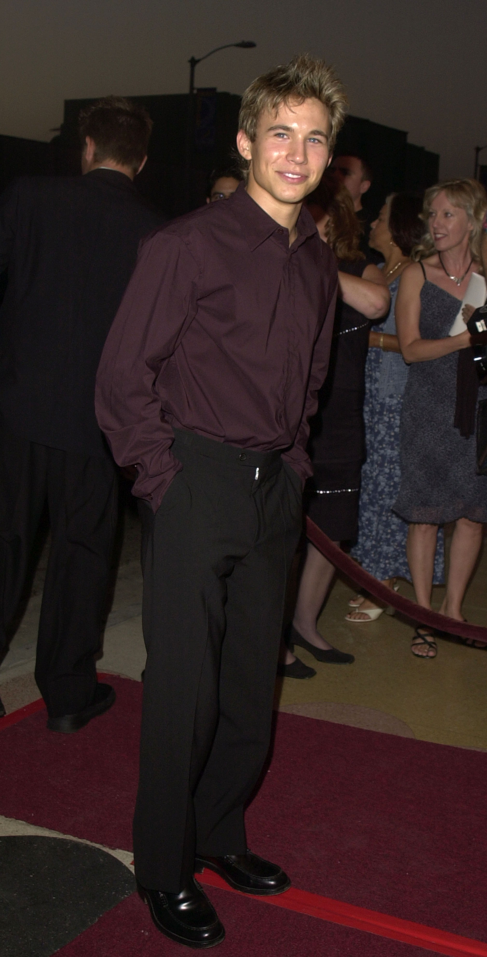 Jonathan Taylor Thomas attends the "Speedway Junky" premiere on August 27, 2001 | Source: Getty Images