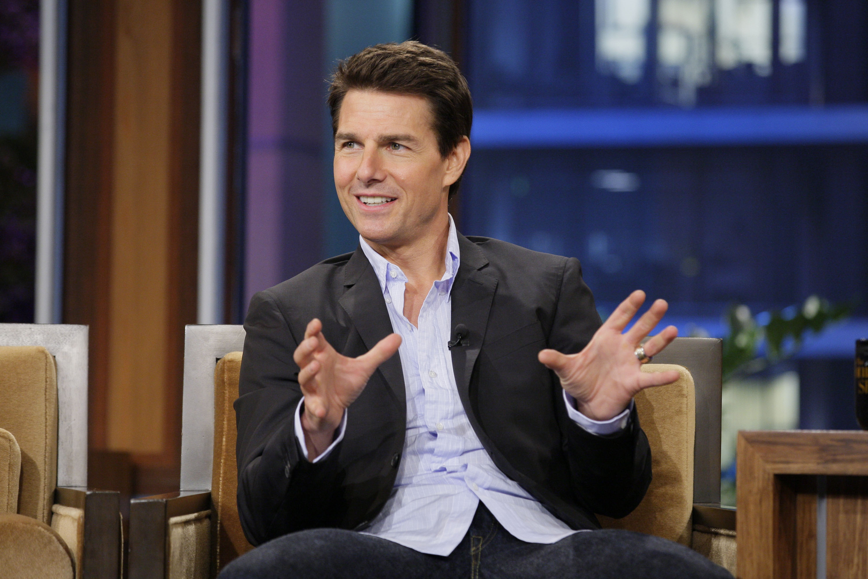 Tom Cruise during an interview on June 8, 2012 | Source: Getty Images