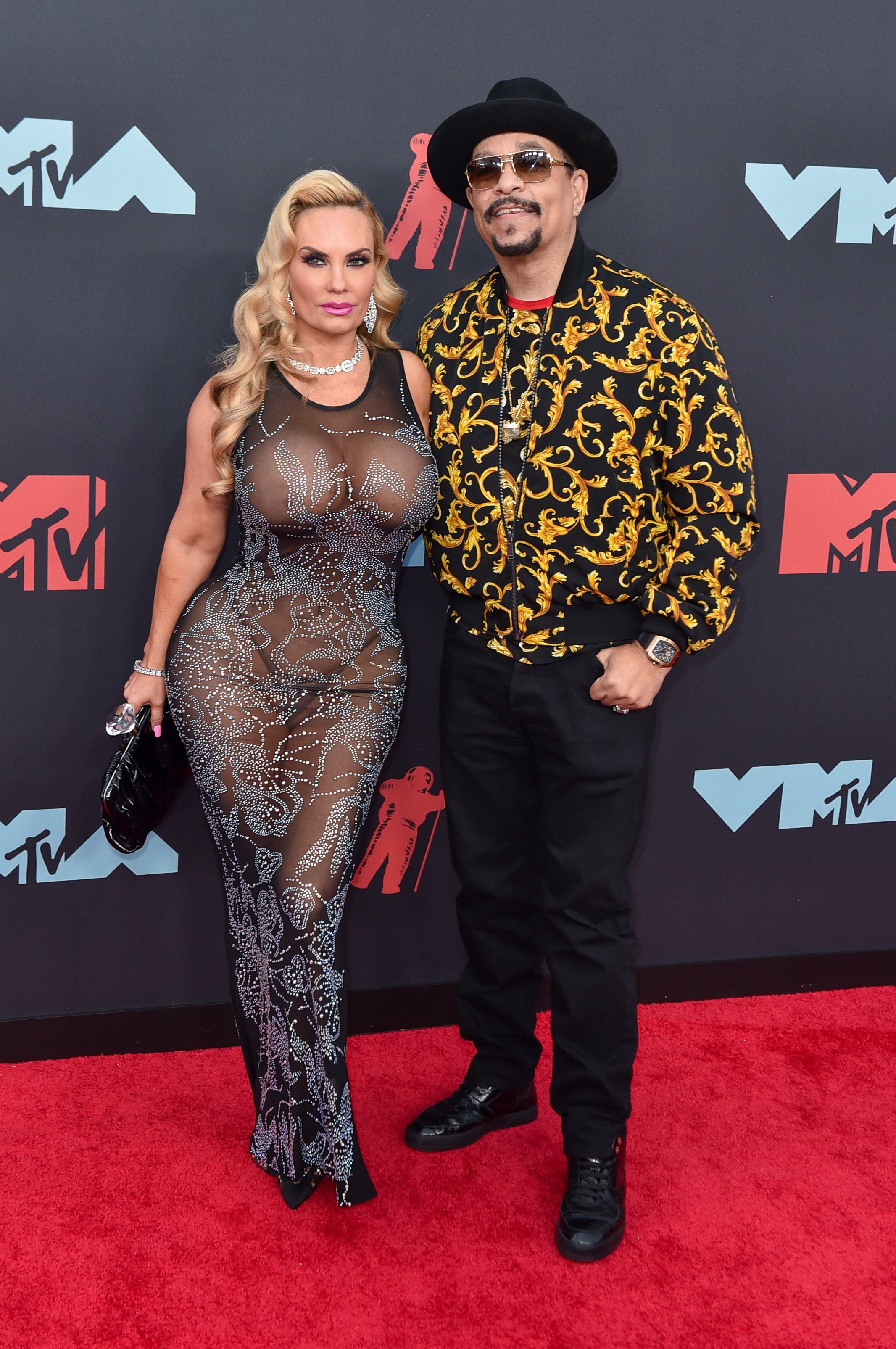 Ice-T and Coco attend the 2019 MTV Video Music Awards red carpet at Prudential Center on August 26, 2019 in Newark, New Jersey. | Source: Getty Images