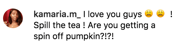 Fans react to Lauryn ‘Pumpkin’ Shannon’s photo | Instagram