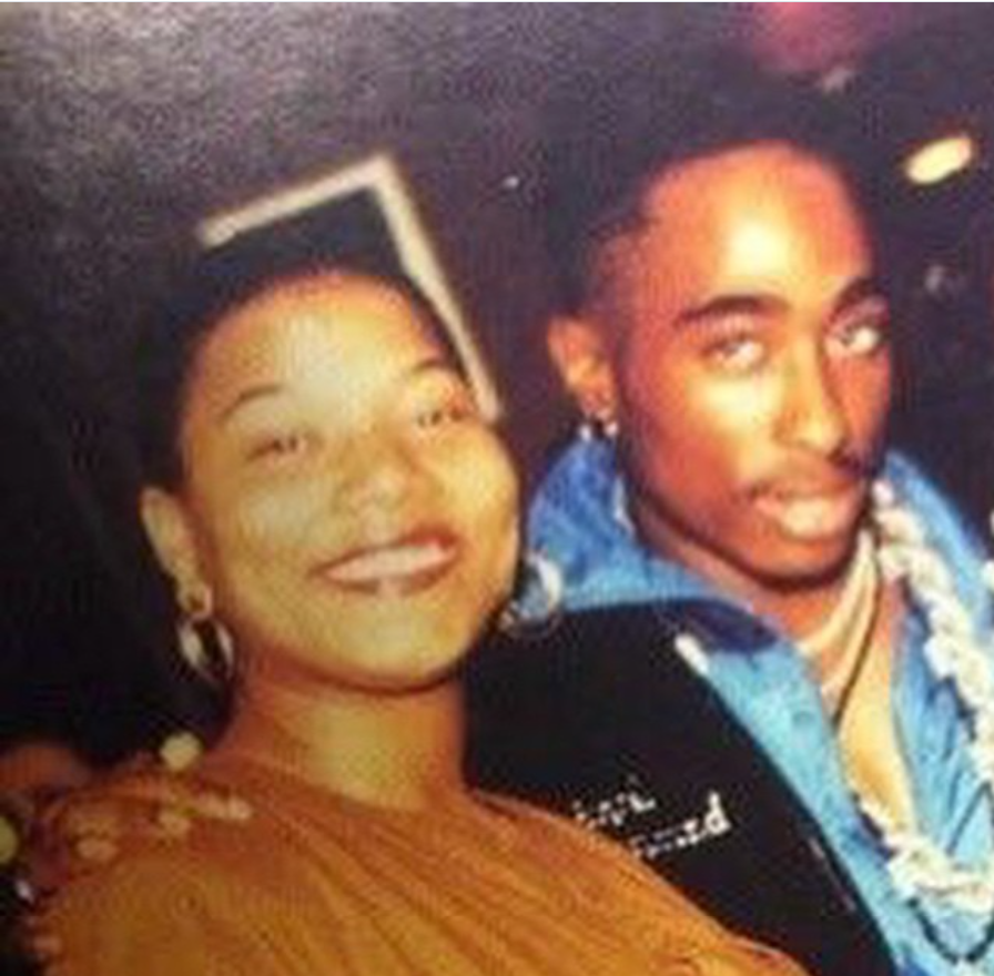 Queen Latifah poses alongside Tupac Shakur in a rare photo from their younger years | Source: Instagram/queenlatifah