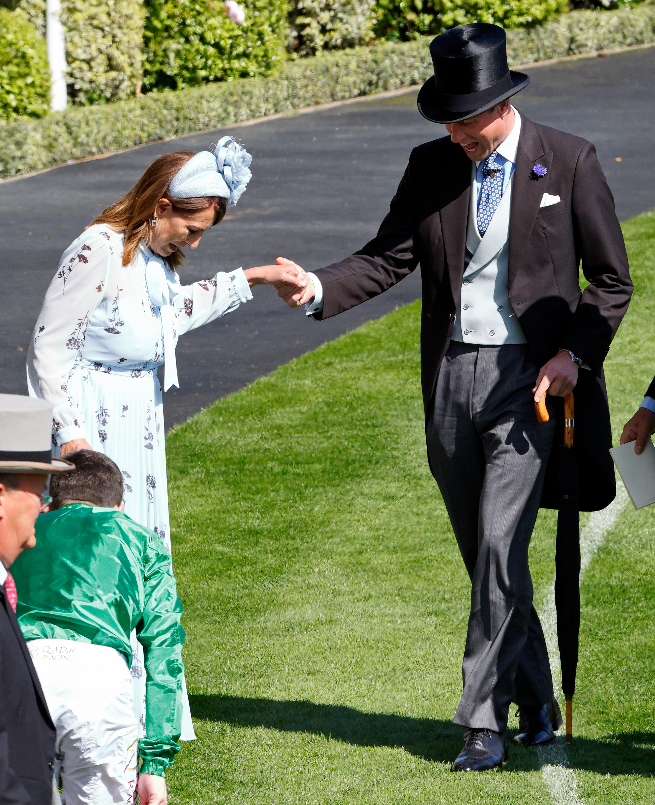 Carole Middleton and Prince William at day 2 of the Royal Ascot in Ascot, England on June 19, 2024 | Source: Getty Images