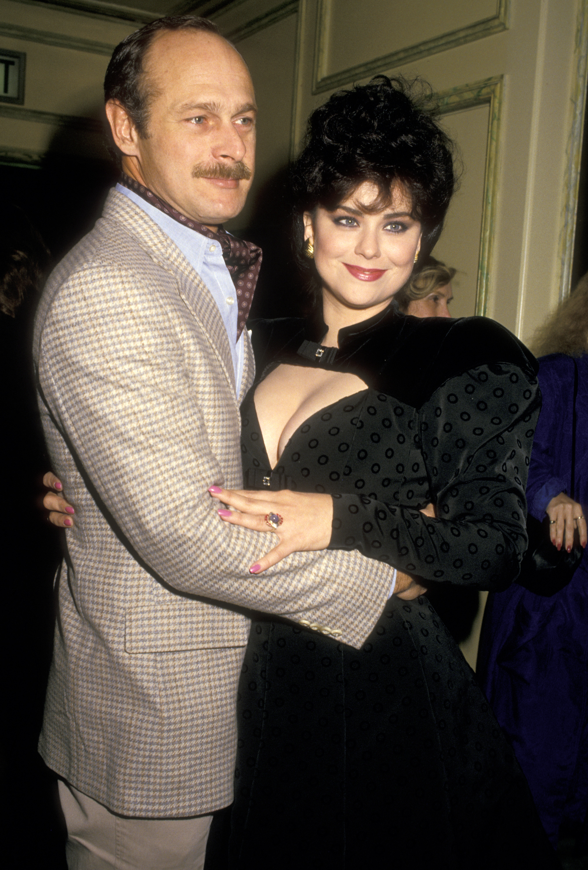 Gerald McRaney and Delta Burke at the 47th Annual Golden Apple Awards at the Beverly Wilshire Hotel | Source: Getty Images