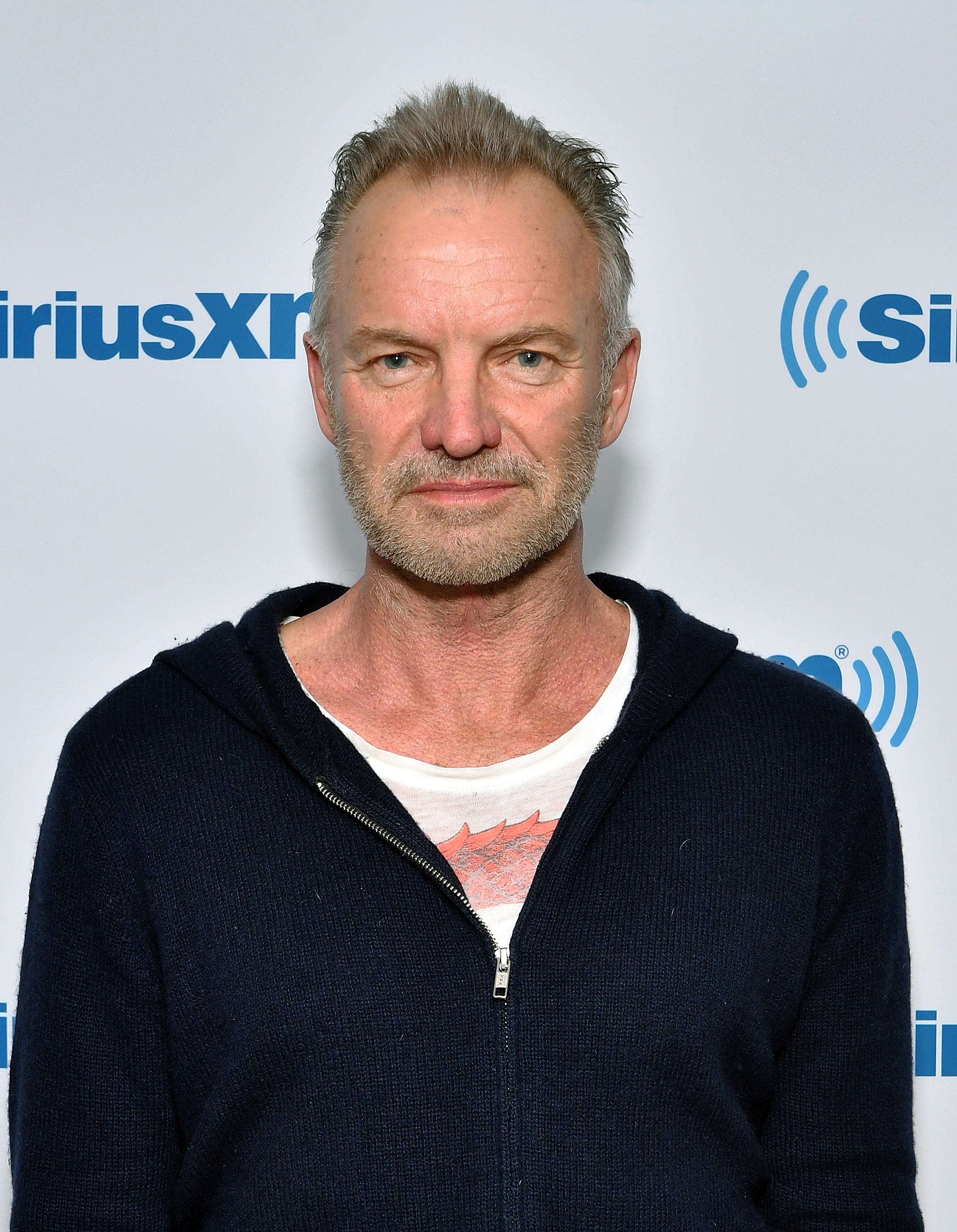 Sting visits SiriusXM Studios on April 29, 2019, in New York City. | Source: Getty Images
