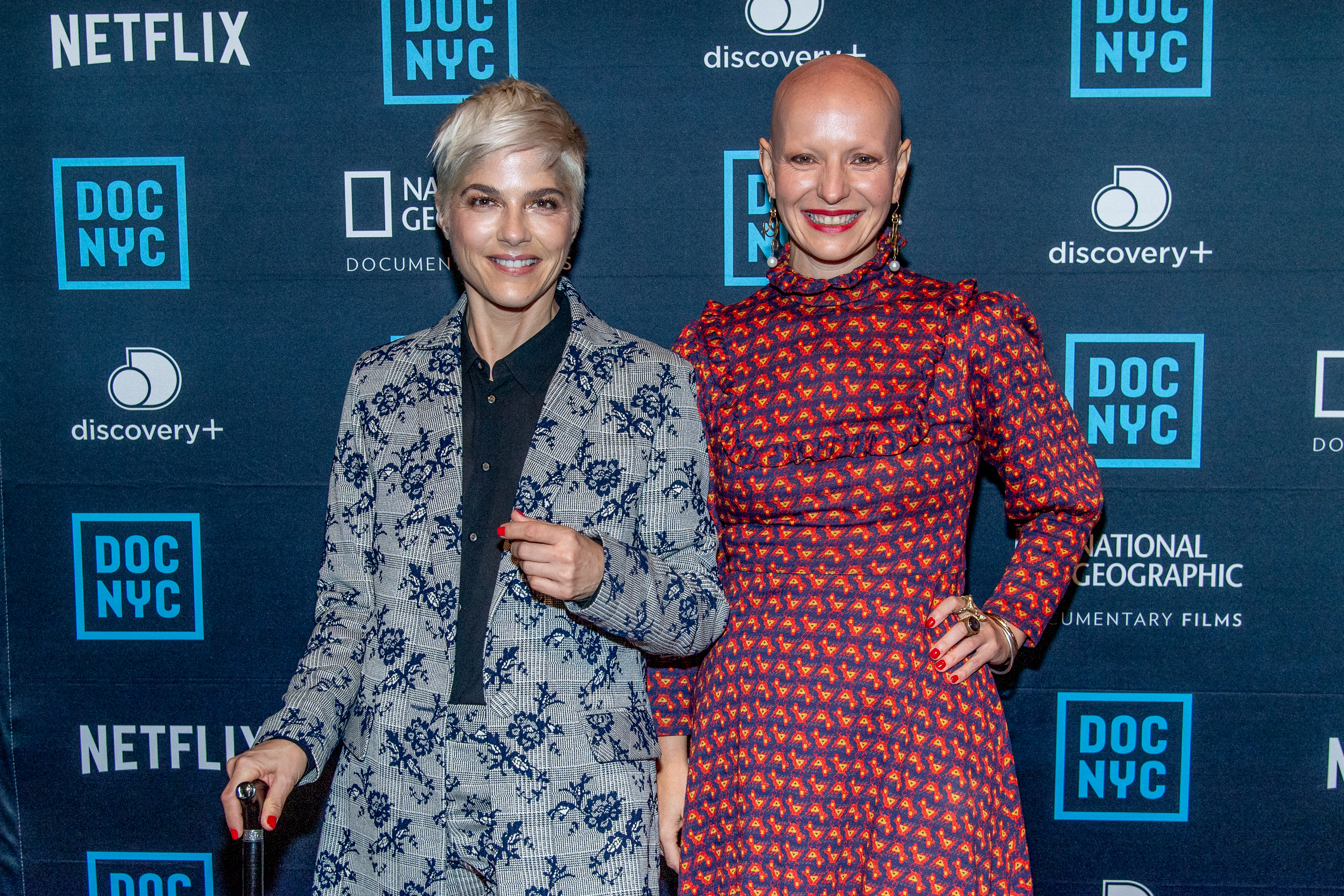 Selma Blair and Rachel Fleit grace the DOC NYC Visionaries Tribute Awards Gala at Gotham Hall on November 10, 2021, in New York City | Source: Getty Images