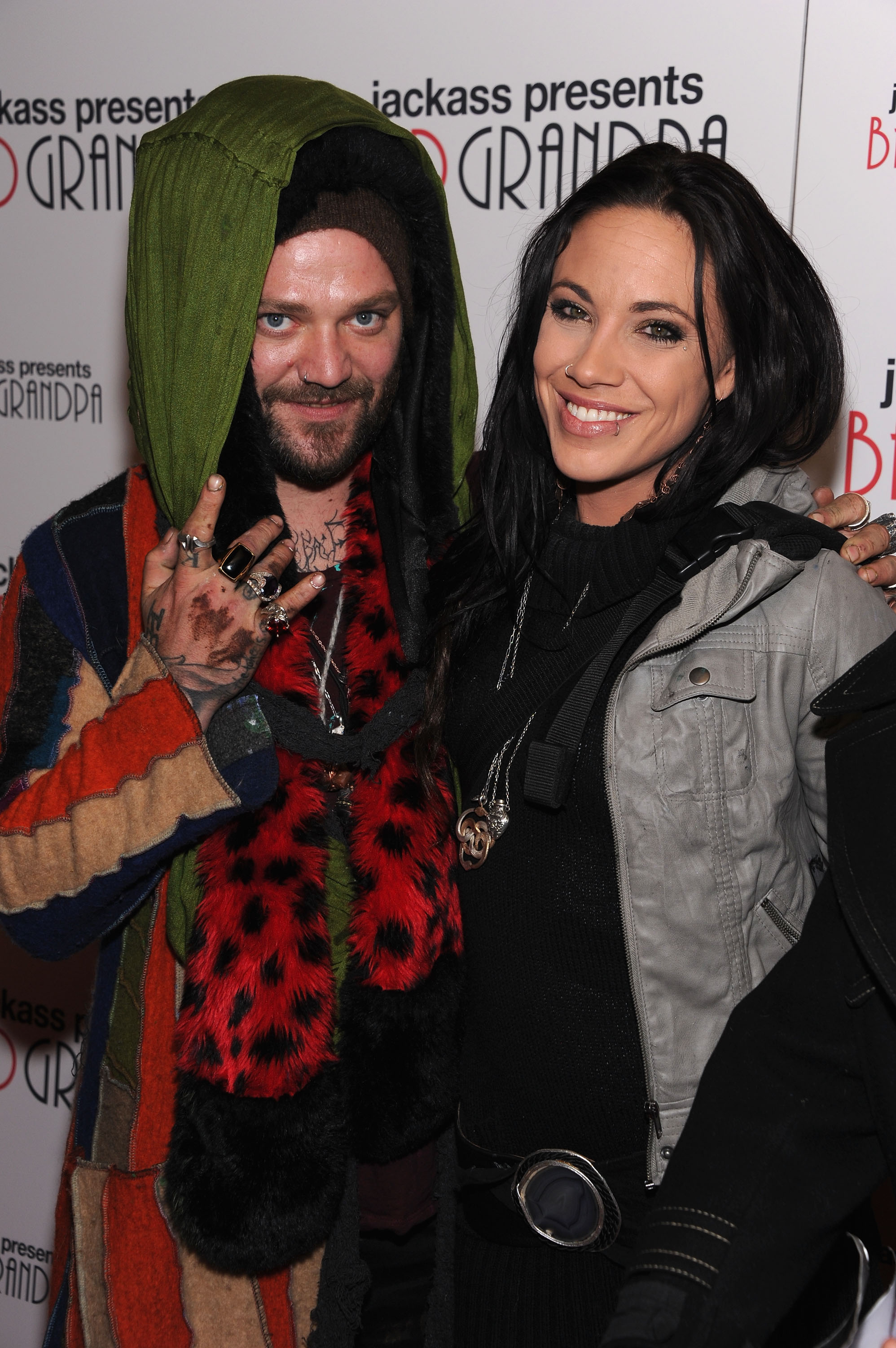 Bam Margera and Nicole Boyd attend "Jackass Presents: Bad Grandpa" New York special screening at Sunshine Landmark on October 21, 2013, in New York City | Source: Getty Images
