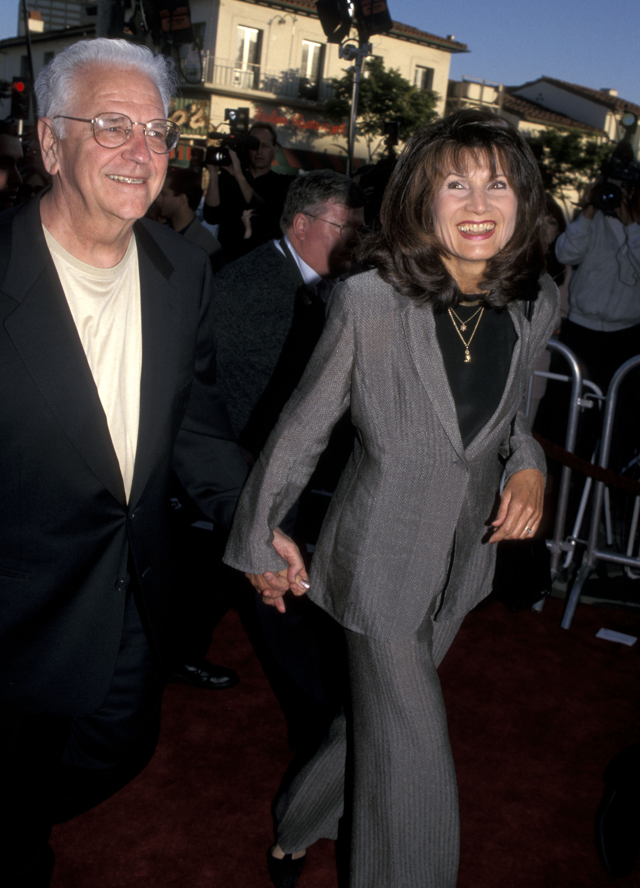 John Bullock and Helga Meyer at the 'Hope Floats' Westwood Premiere on May 27, 1998 | Source: Getty Images