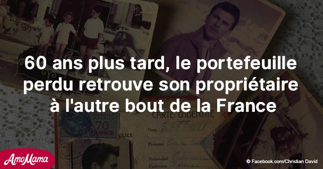 60 ans plus tard, le portefeuille perdu retrouve son propriétaire à l'autre bout de la France