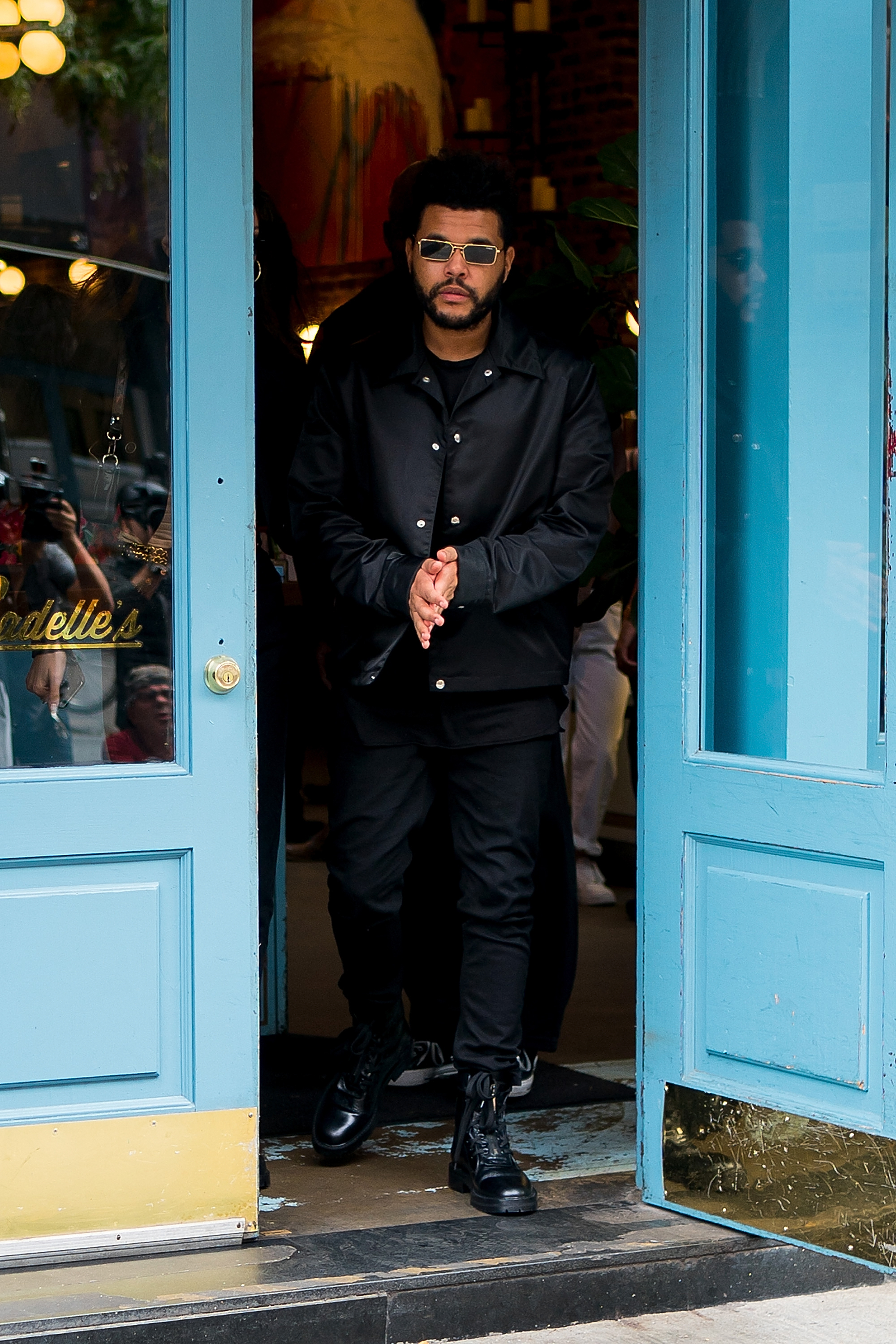 Abel Tesfaye is seen in SoHo in New York City, on October 9, 2018. | Source: Getty Images