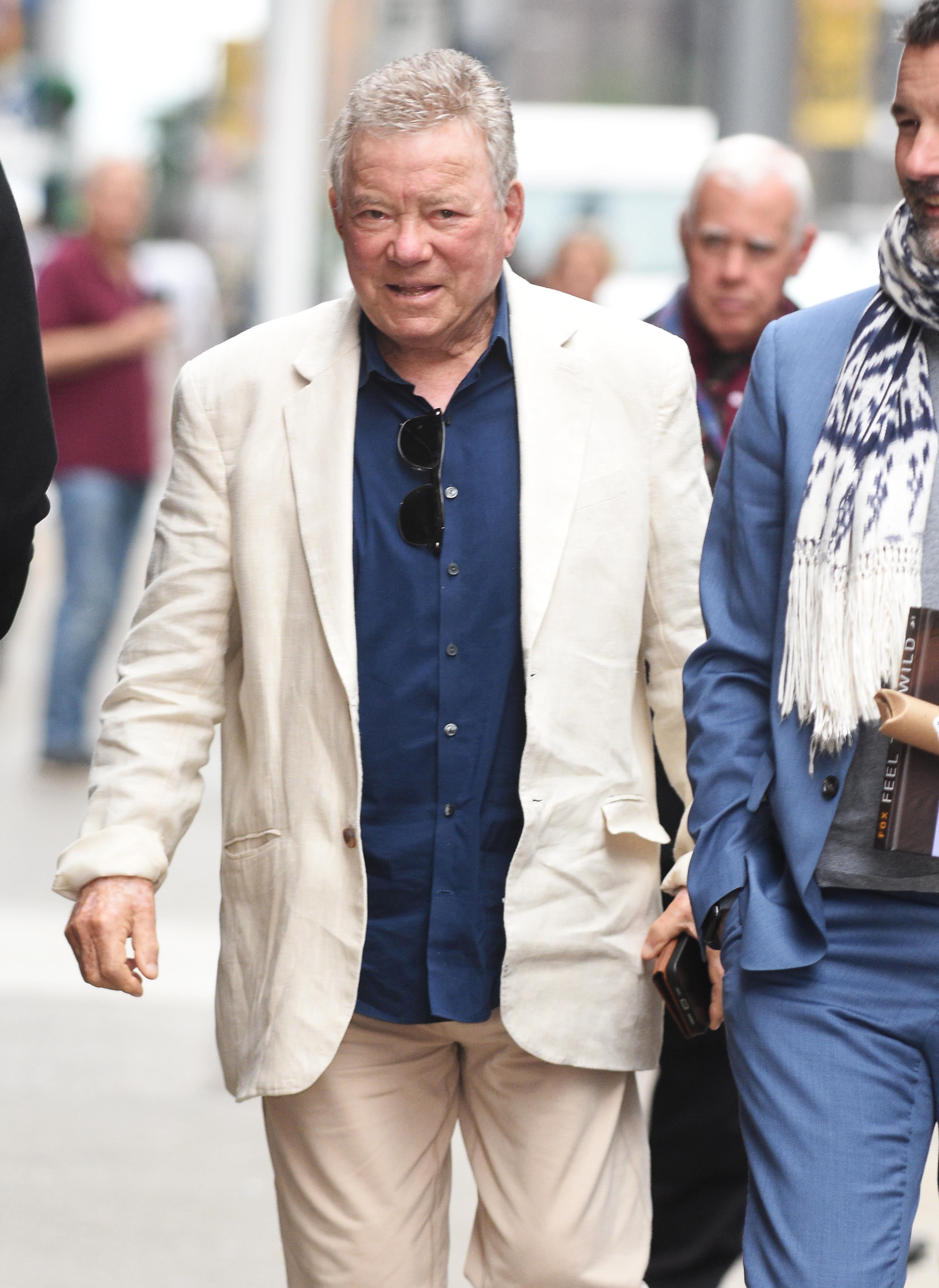 William Shatner seen on June 9, 2025, in New York. | Source: Getty Images