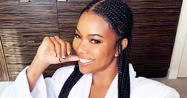 Gabrielle Union Flaunts Fit Figure In Crochet Swimsuit While On Italy Vacation