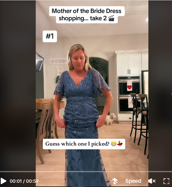 Stacey D's other gown | Source:Tiktok/@stacydsellsmohomes