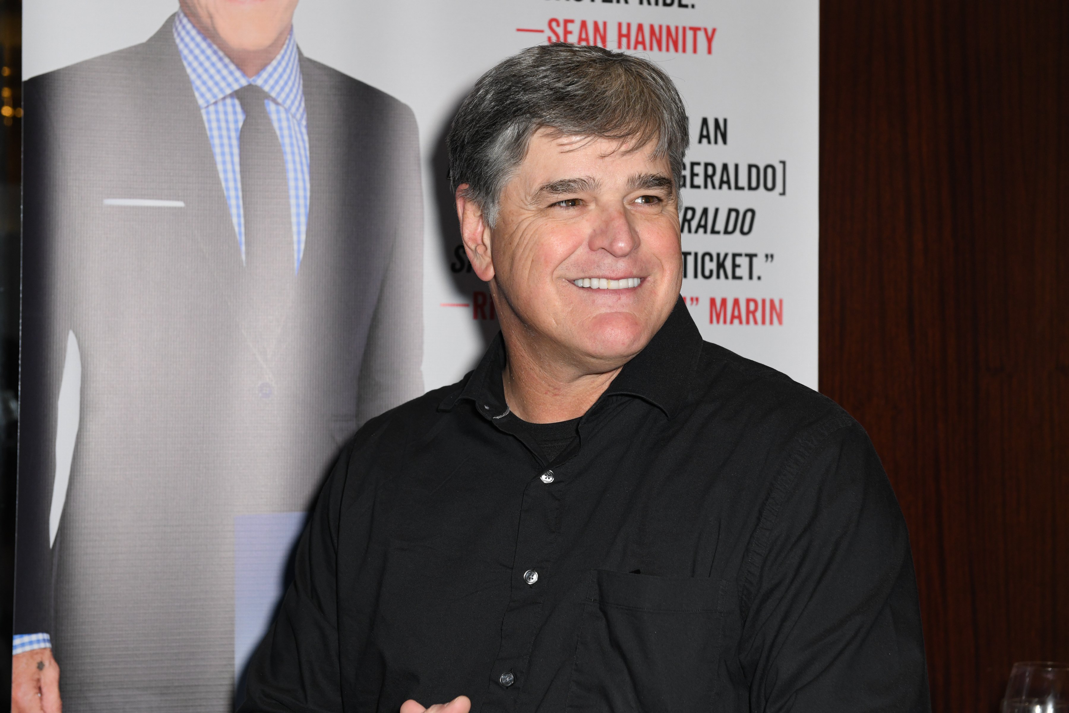 Sean Hannity attends Sean Hannity & Friends celebrate the publication of "The Geraldo Show: A Memoir" at Del Frisco's on April 2, 2018 in New York City. | Source: Getty Images