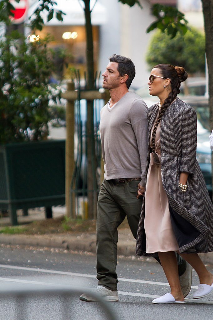 Diego Serrano et Cote de Pablo. l Source : Getty Images Diego Serrano et Cote de Pablo. l Source : Getty Images