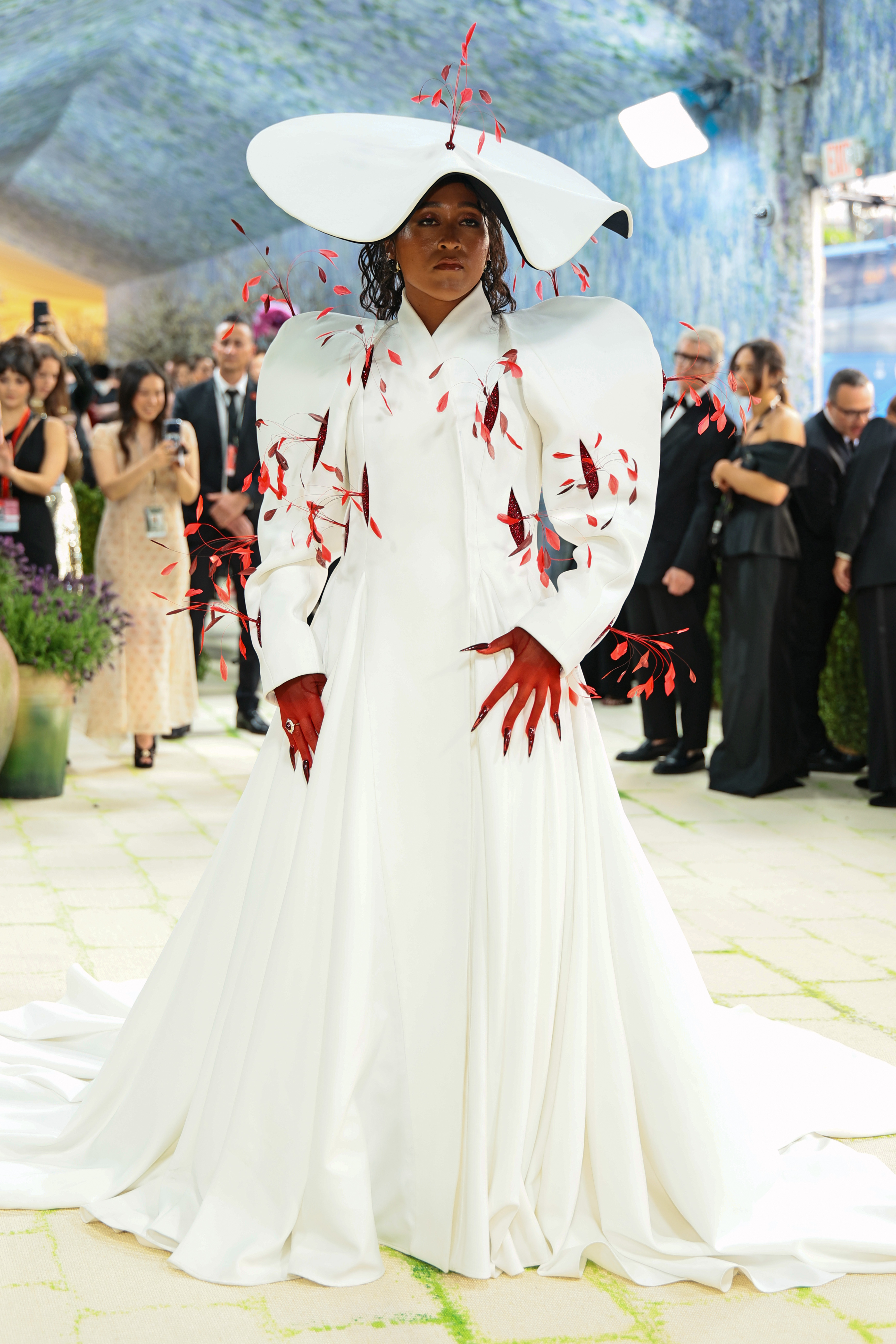 Naomi Osaka at the Met Gala celebrating "Costume Art" in New York City on May 4, 2026. | Source: Getty Images