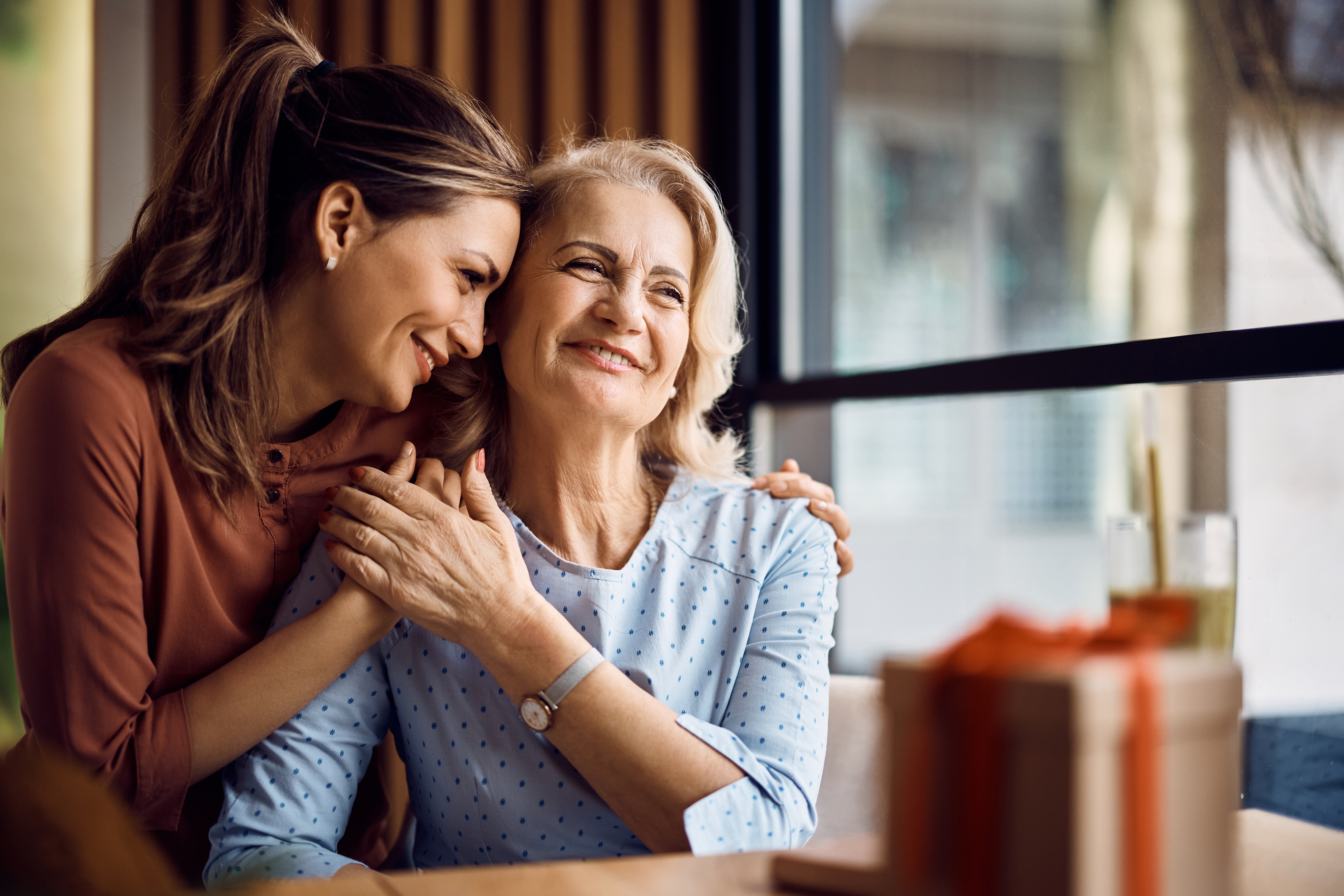 A mother and daughter in good spirits | Source: Shutterstock