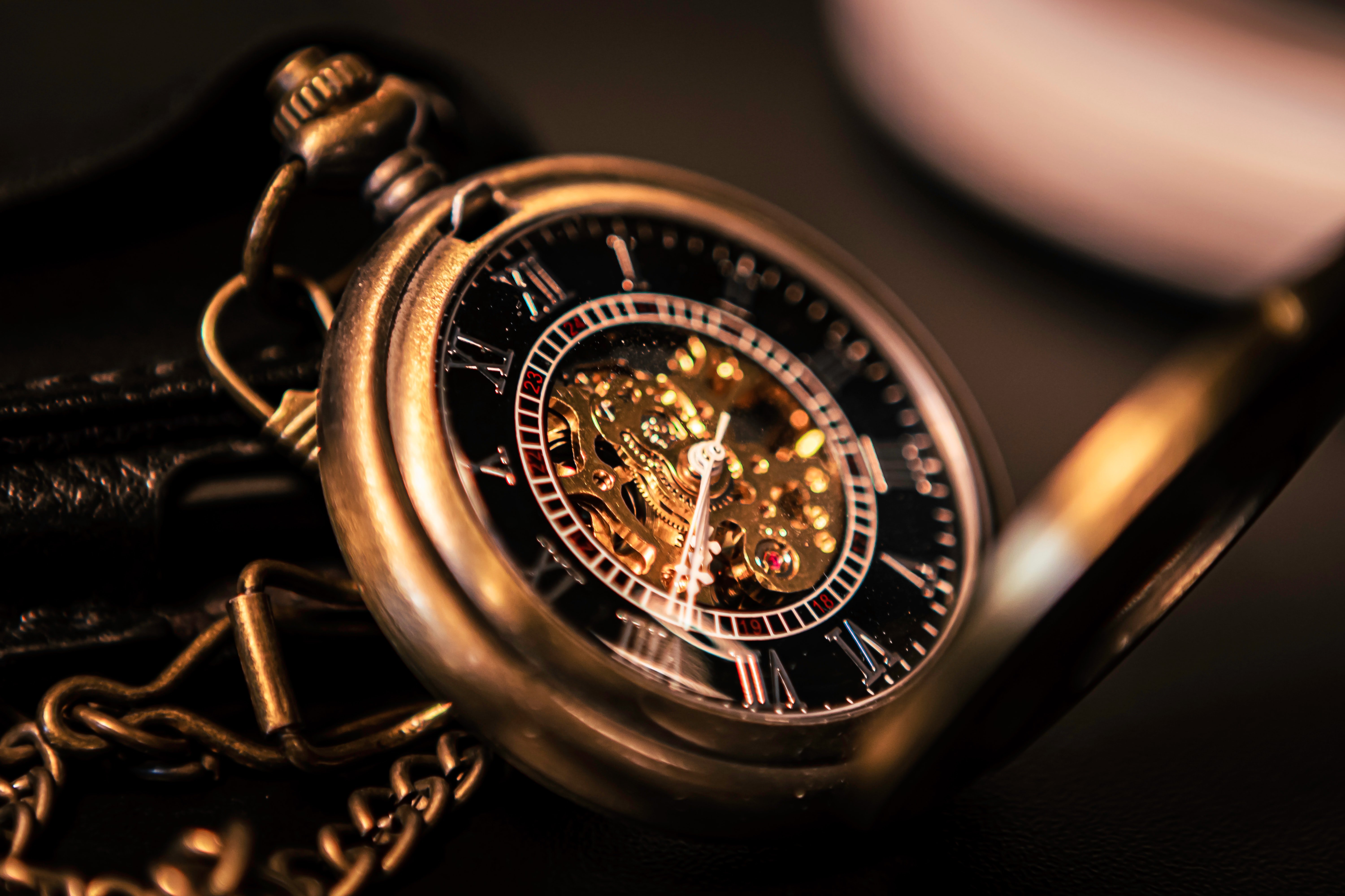 Reloj de bolsillo. | Foto: Unsplash