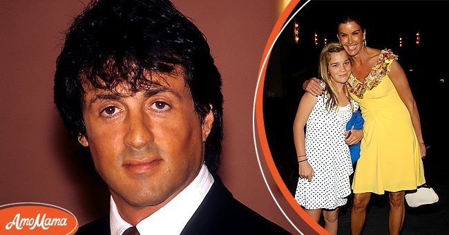 Pictured: (L) American actor, director, screen writer and producer Sylvester Stallone in 1987. (R) Savannah Dickinson and Janice Dickinson attend Employee of the Month World premiere arrivals and After Party at Mann's Chinese Theater and Roosevelt Hotel on September 19, 2006 | Photo: