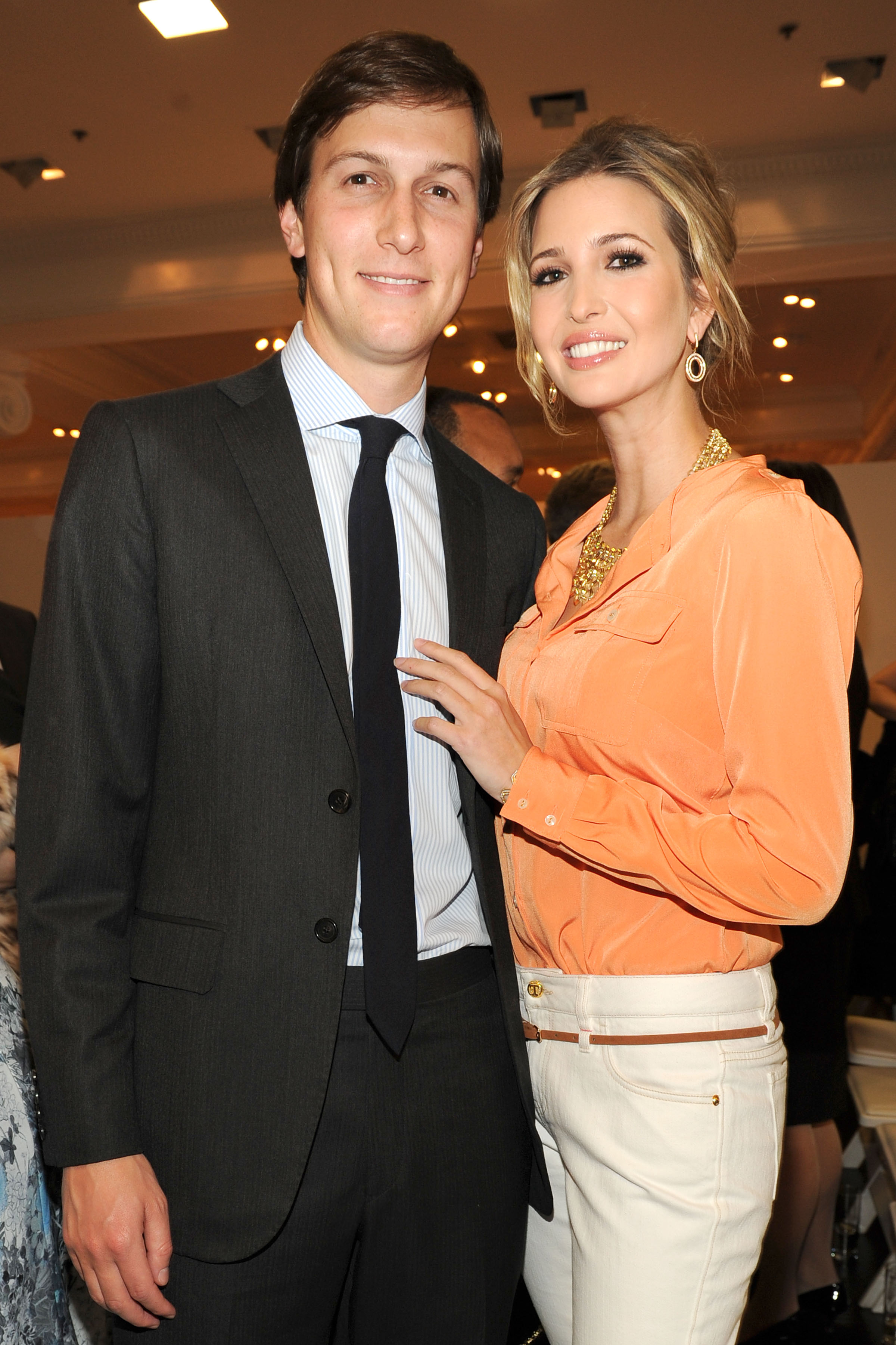Jared Kushner and Ivanka Trump attend LORD & TAYLOR Launches IVANKA TRUMP's Spring Collection on March 28, 2012, in New York City. | Source: Getty Images