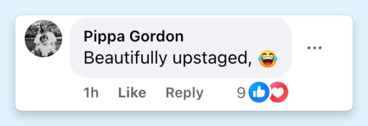 A netizen's reaction to the viral video dated March 16, 2026. | Source: Facebook/PageSix