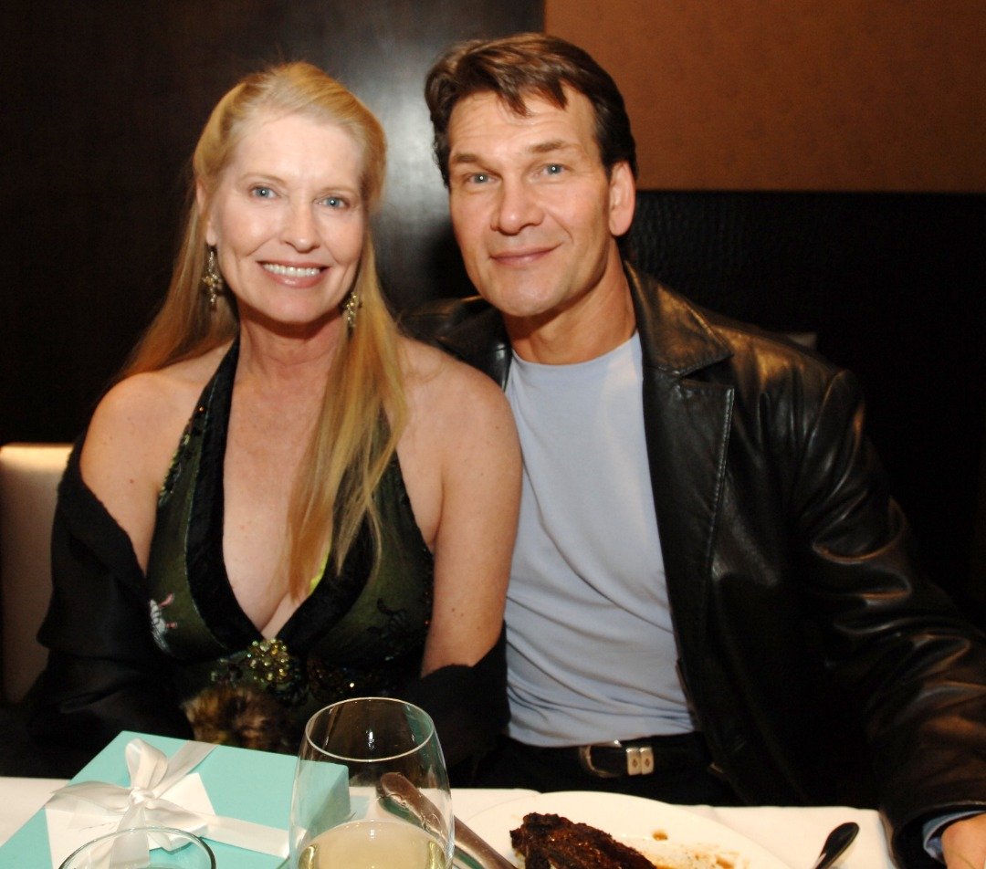 Lisa Niemi and Patrick Swayze at the "One Last Dance" Las Vegas movie premiere | Source: Getty Images