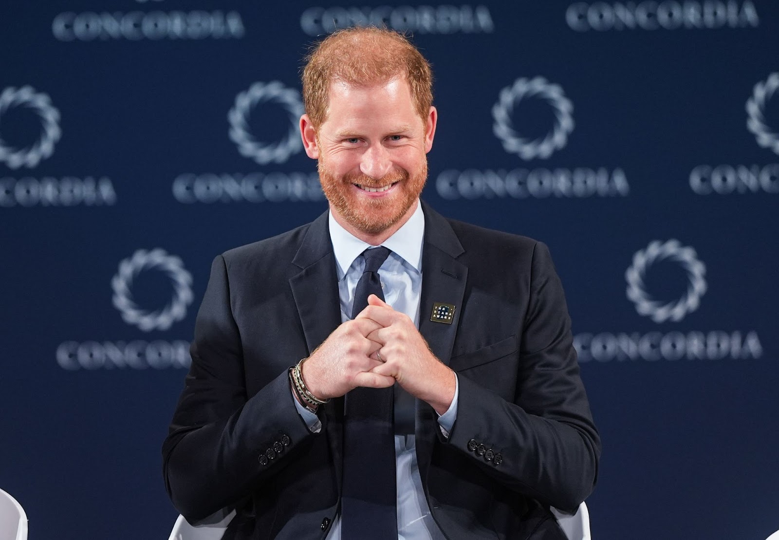 Prince Harry at the 2024 Concordia Annual Summit on September 23 in New York. | Source: Getty Images