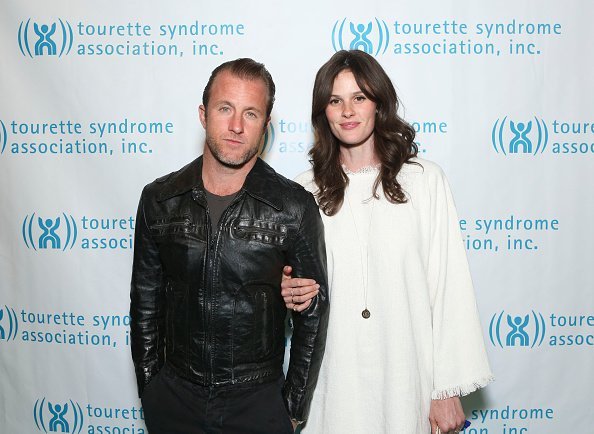 Scott Caan and his girlfriend Kacy Byxbee in Tourette Syndrome Association event. I Image: Getty Images.