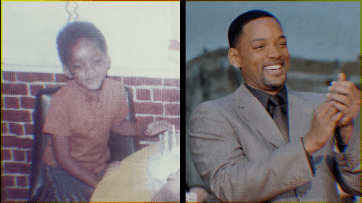 Will Smith enfant et adulte. | Source : Youtube.com/Will Smith