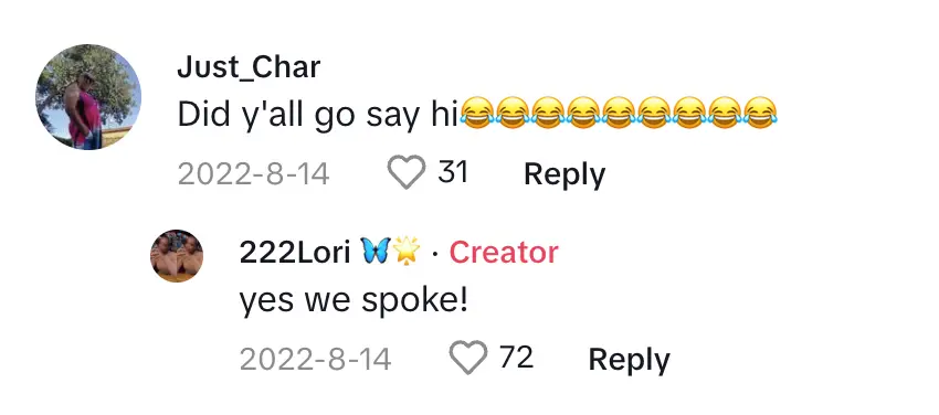 A user's comment on the situation. | Source: TikTok.com/_eria0