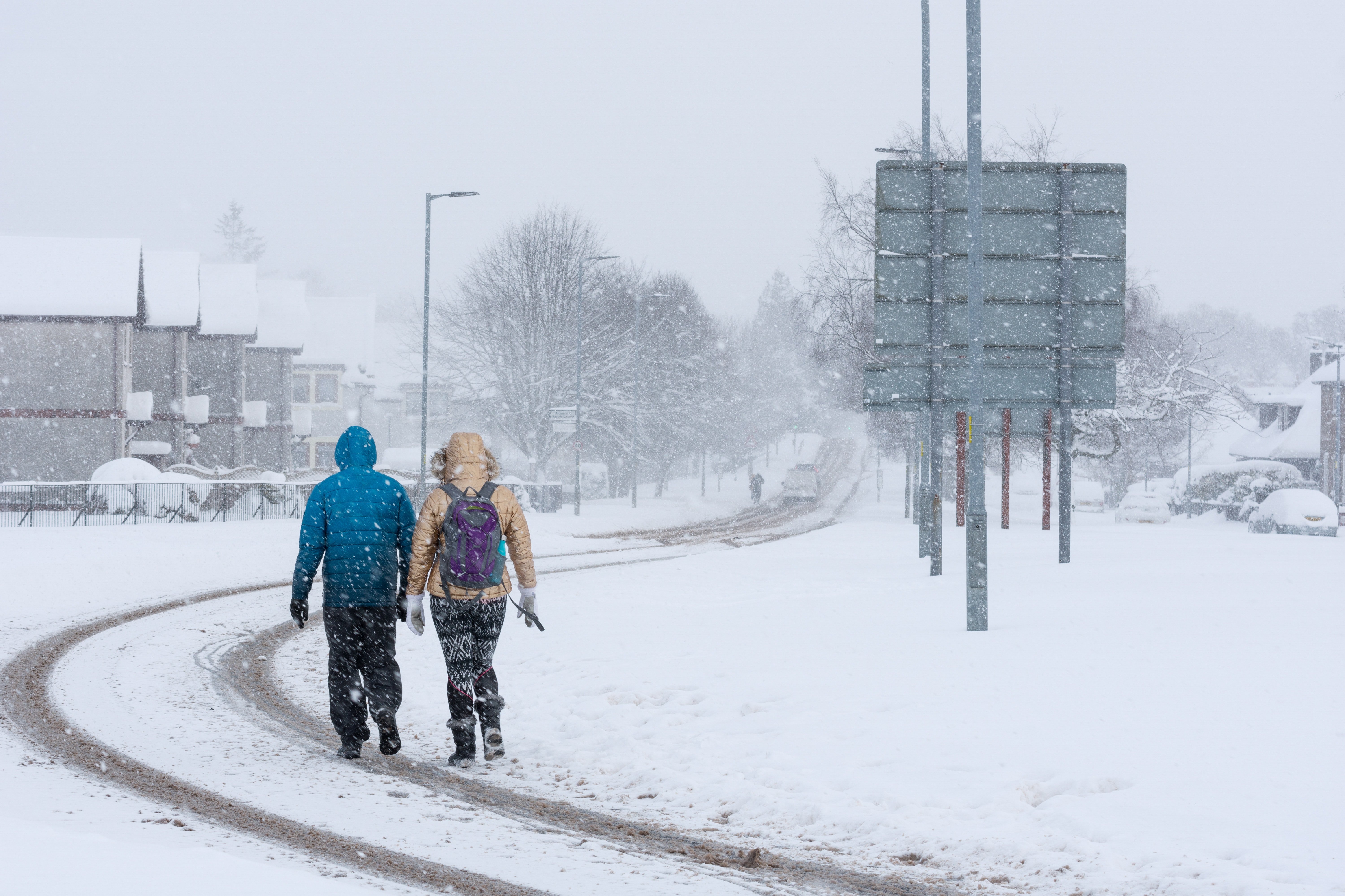 A snowy day in Scotland | Photo: Unsplash/garyellisphoto 