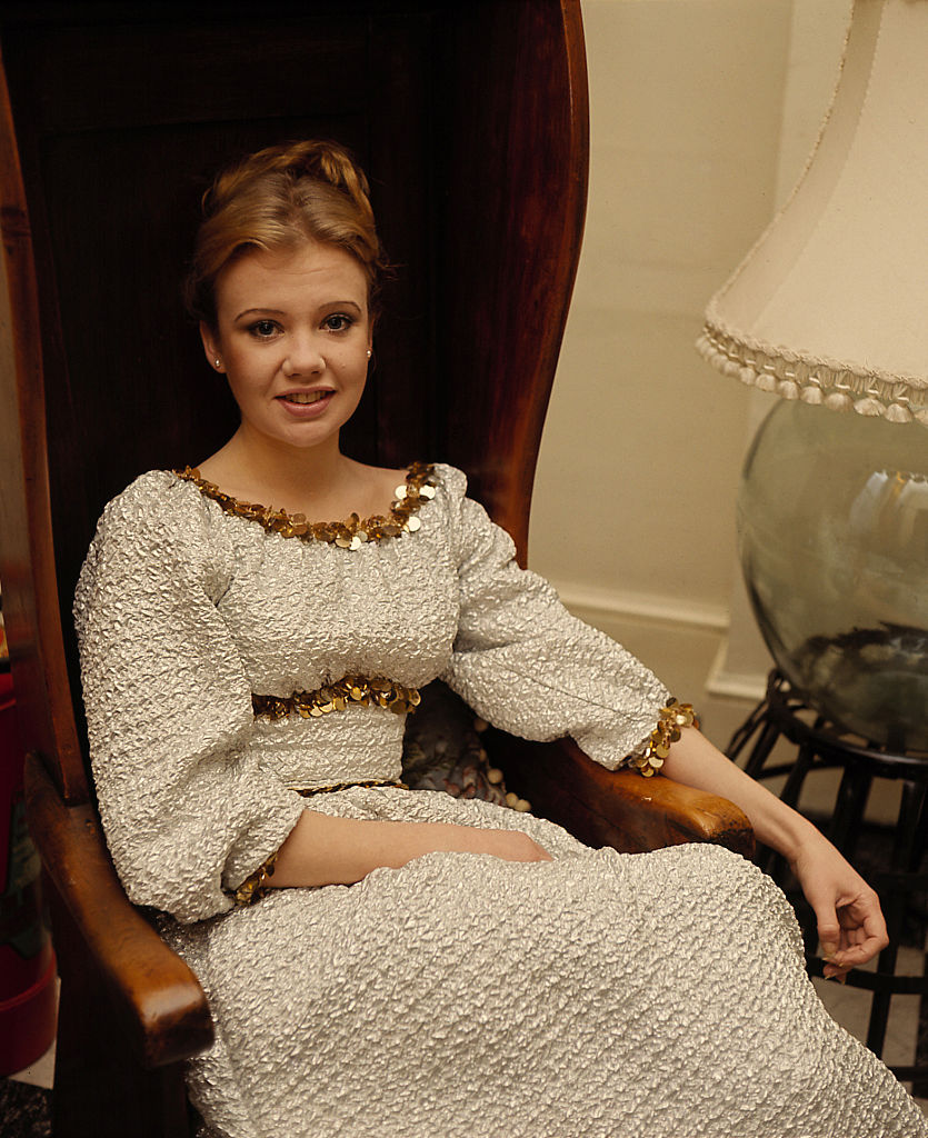 English actress Hayley Mills at the family home in Richmond, London, circa 1965. (Photo by Jeremy Fletcher/Getty Images)