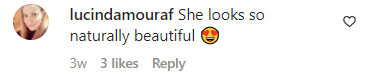 Ein Fan kommentiert das Foto von Suri Cruise in New York City | Quelle: Instagram@suricruise_sc