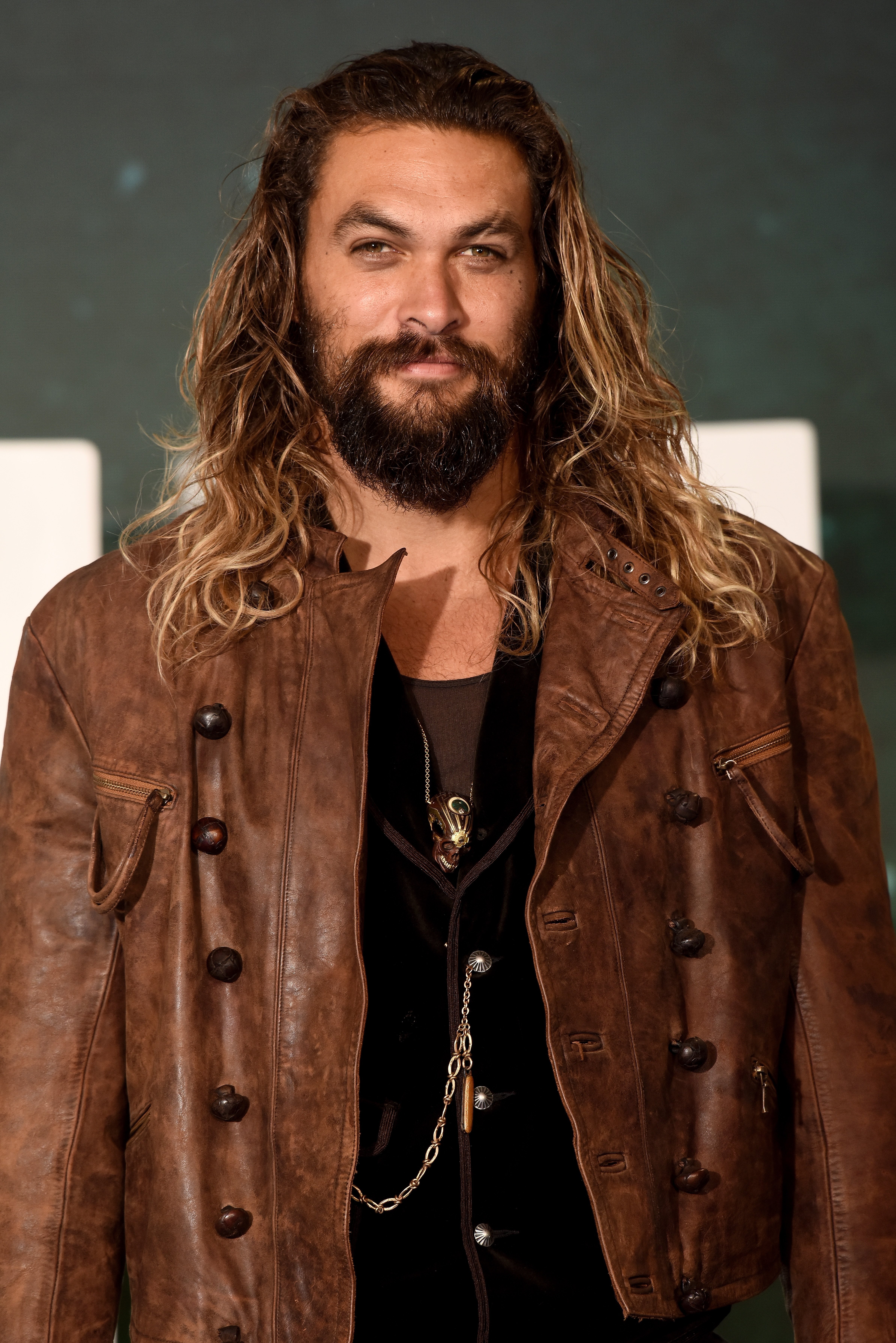 Jason Momoa attending the "Justice League" photocall in November 2017. | Photo: Getty Images