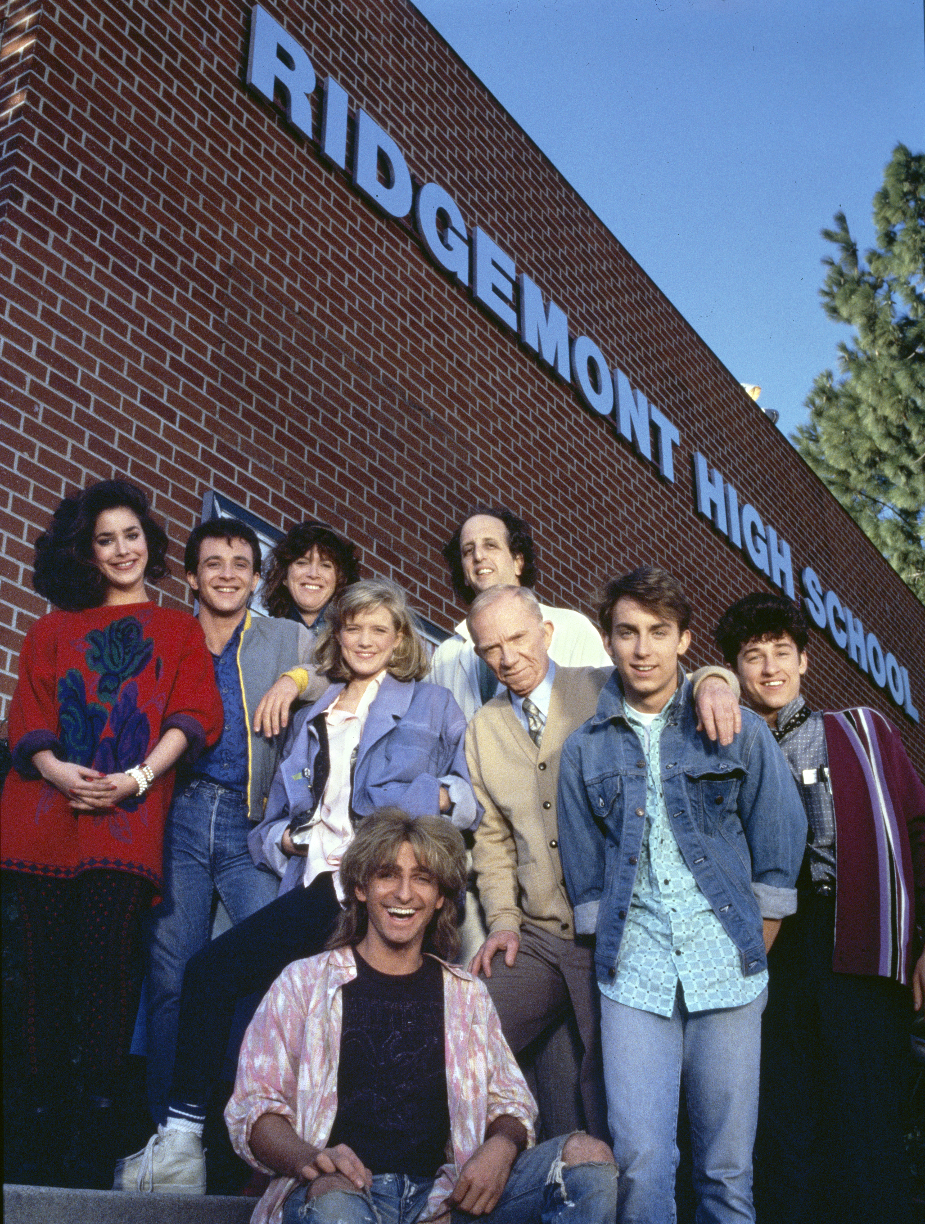 Cast of "First Times at Ridgemont High." | Source: Getty Images